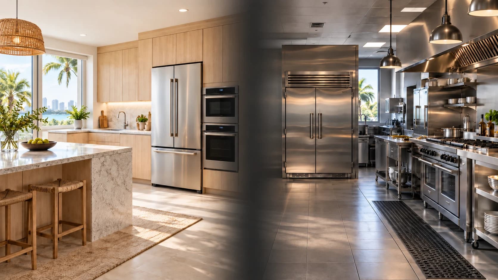 Residential and commercial appliance repair kitchens in South Florida