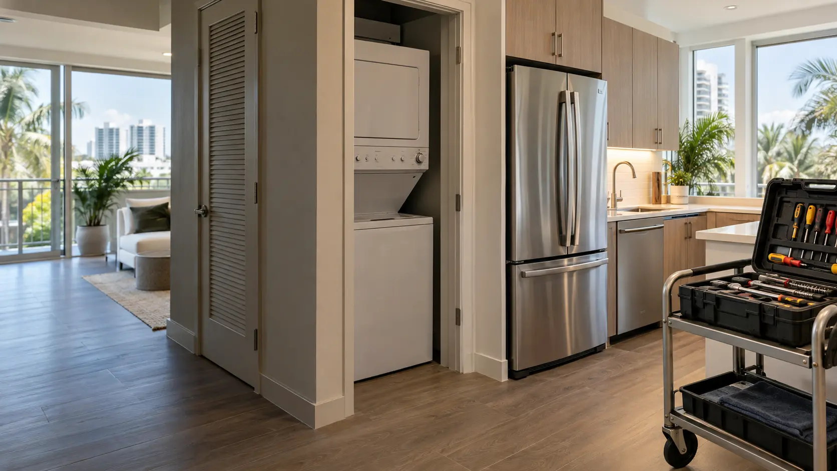 Appliance repair for South Florida property management and multifamily properties
