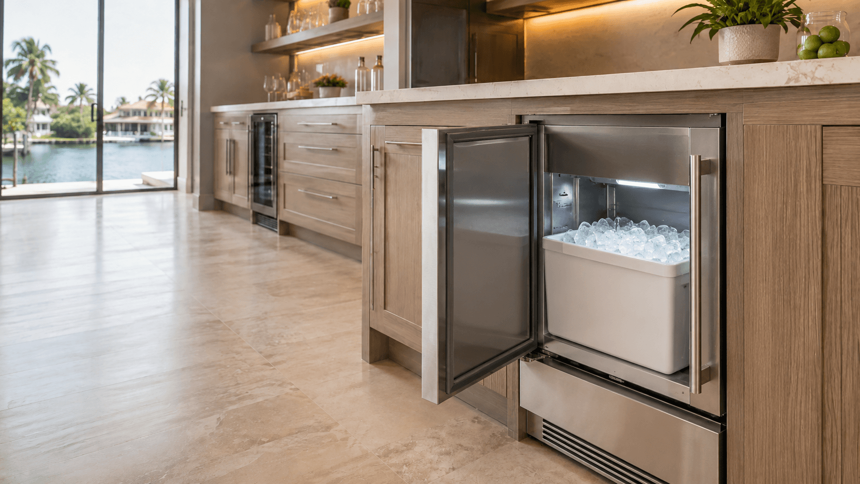 Commercial ice machine repair for Miami restaurants hotels bars and businesses